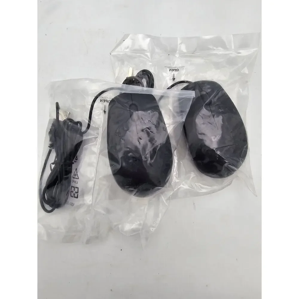 ☀️ New in Original Packaging, Dell Optical Mouse DP/N: 09RRC7 Lot Of 2